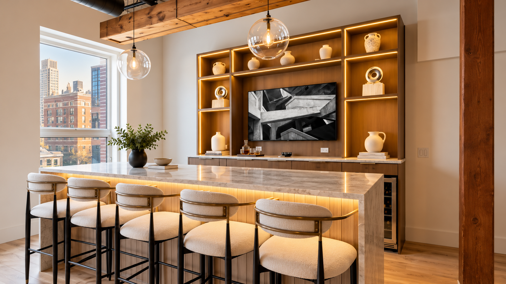 PHLOFT full private bar