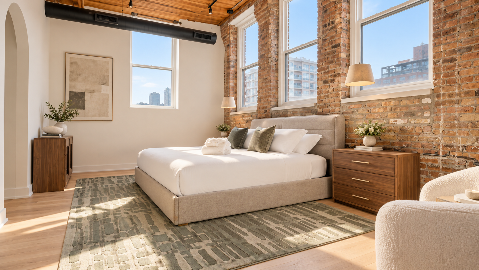 PHLOFT master bedroom